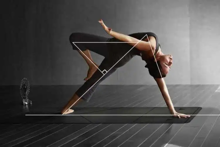 En tykk yogamatte